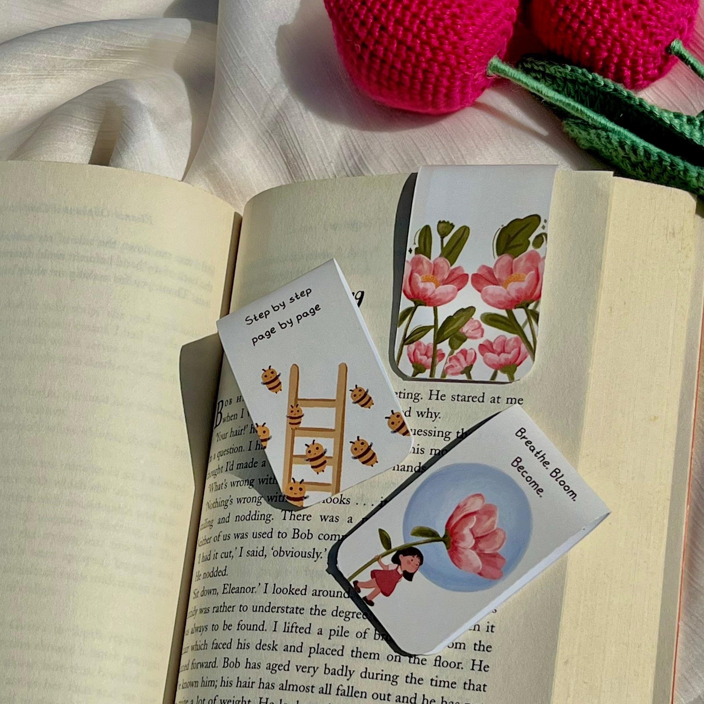 The Whimsy World- Magnetic Bookmark set
