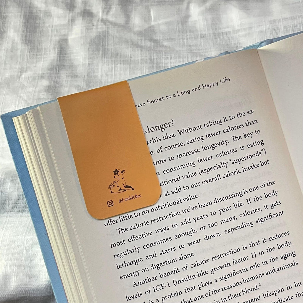 Peony Dreams- Magnetic Bookmark