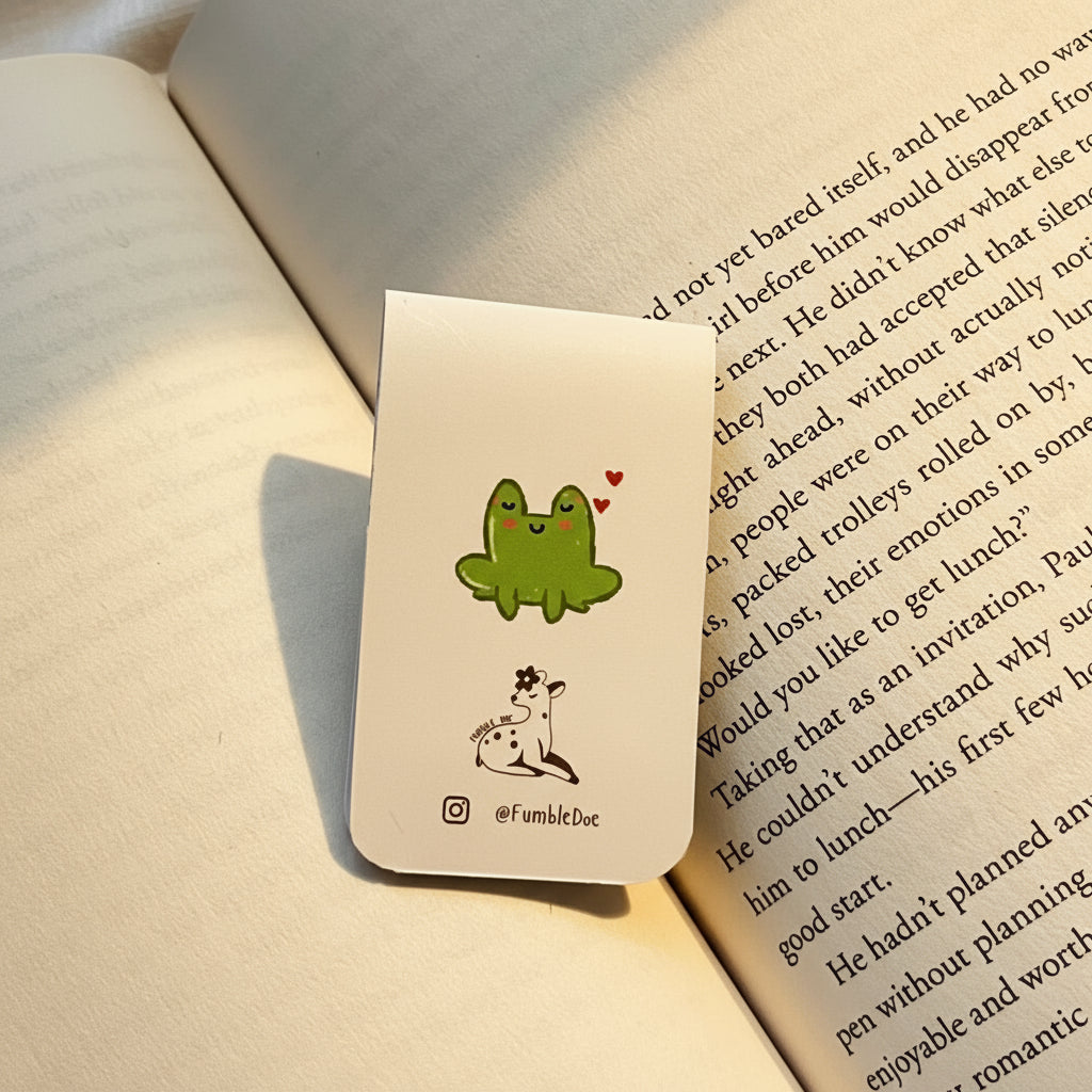 Moonbud- Magnetic Bookmark