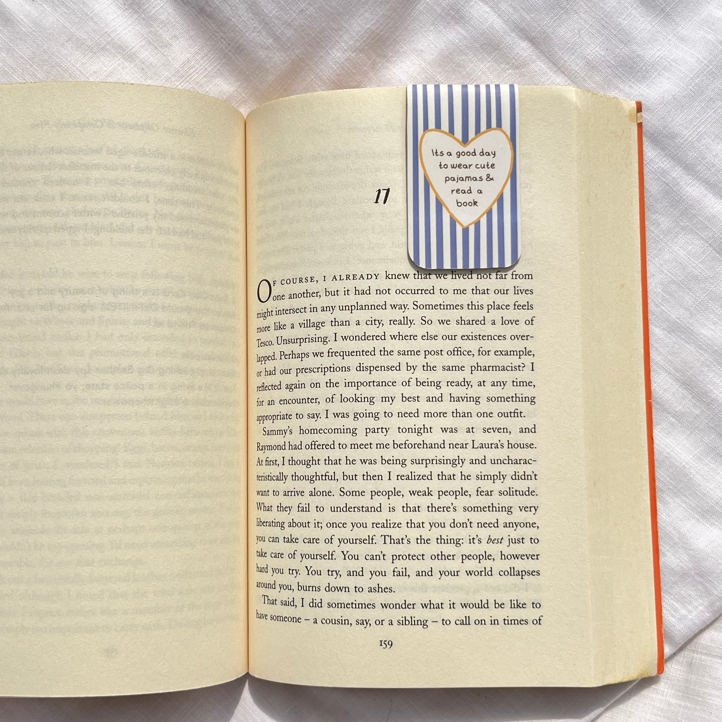 Pajama & Books- Magnetic Bookmark