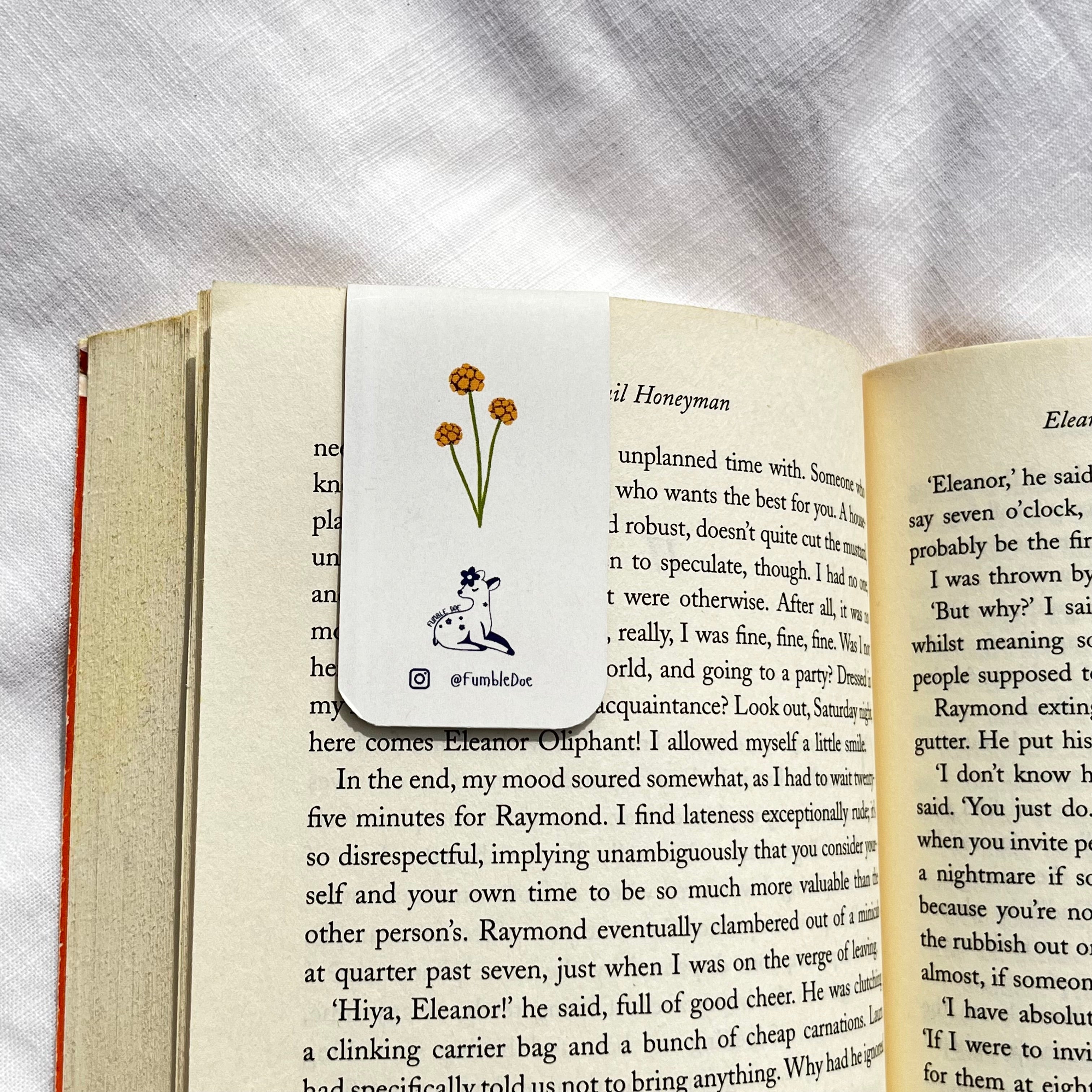 Pajama & Books- Magnetic Bookmark