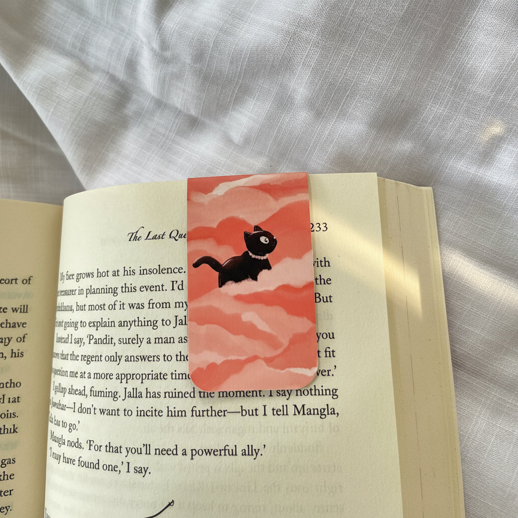 Cat Life– Magnetic Bookmark Set