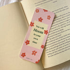 pinteresty floral positive bookmark
