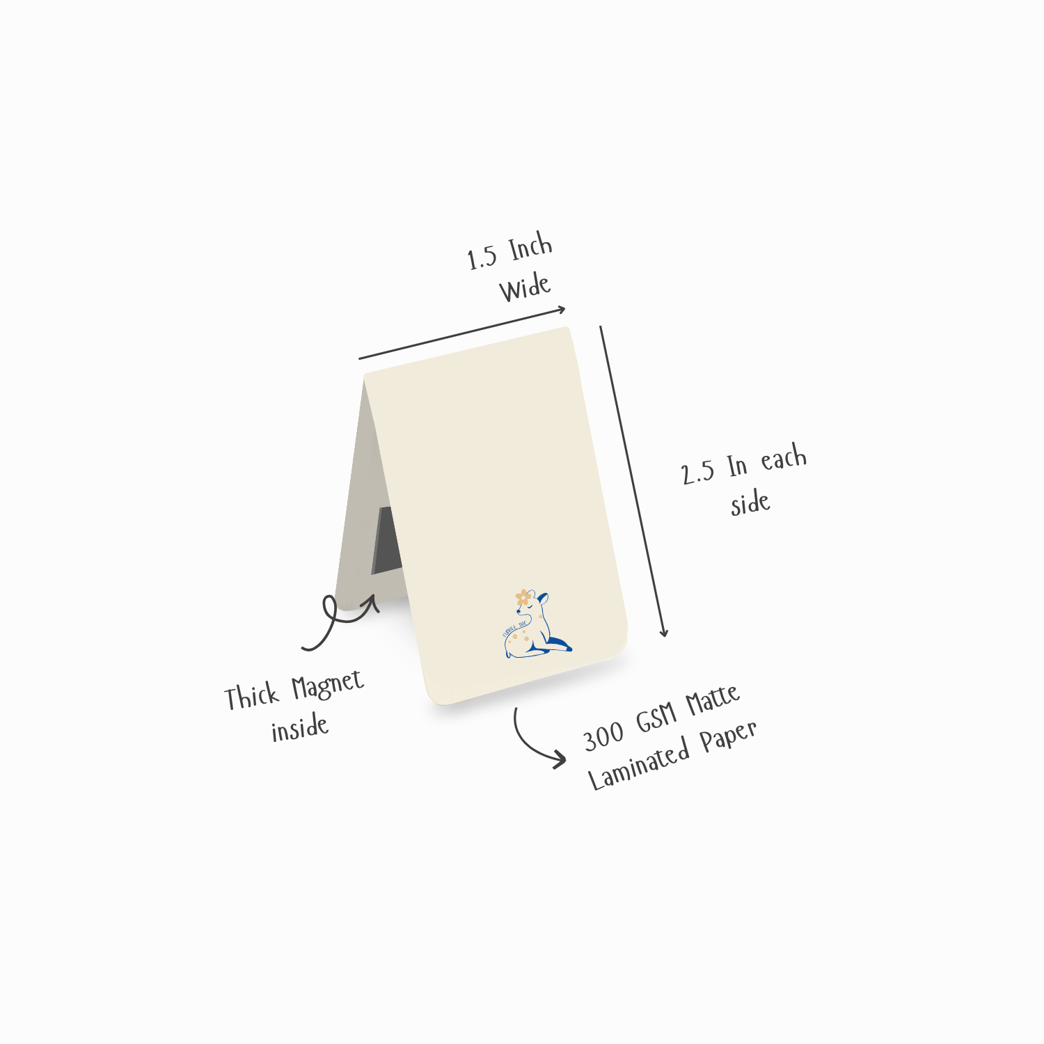 Wise Duck- Magnetic Bookmark