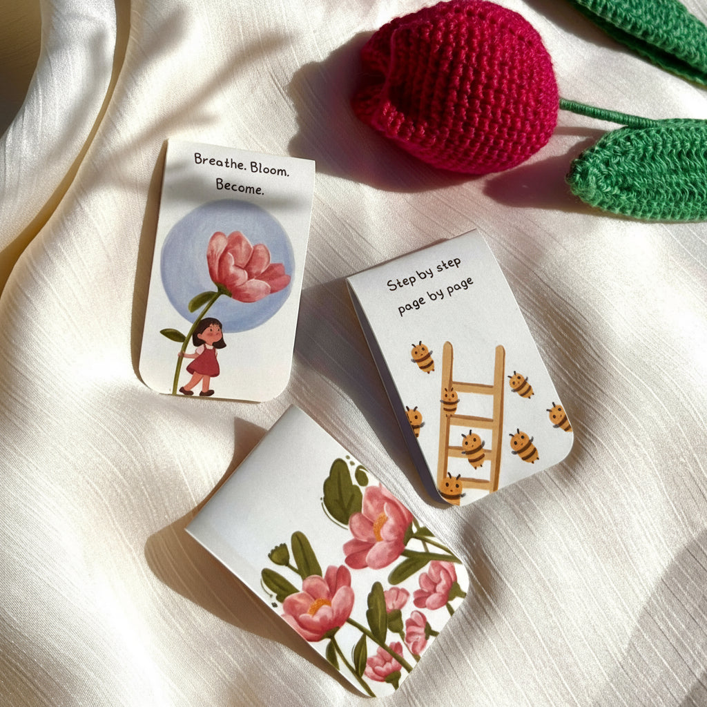 The Whimsy World- Magnetic Bookmark set