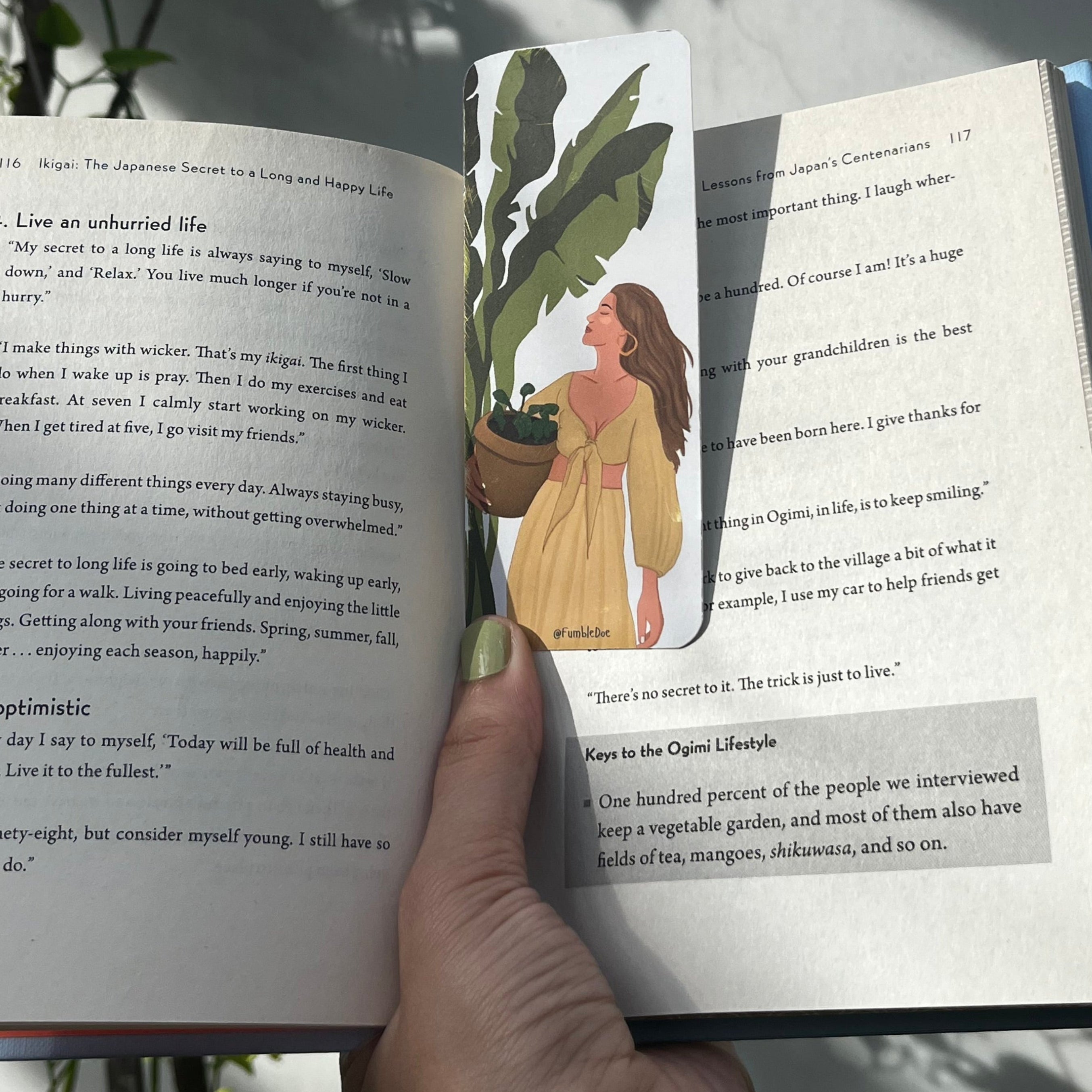 Bloom- Classic Bookmark